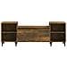 Mobile Tv Rovere Fumo 160x35x55 Cm In Legno Multistrato - Foto miniatura 5
