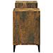 Mobile Tv Rovere Fumo 160x35x55 Cm In Legno Multistrato - Foto miniatura 7