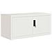 Armadio Classificatore Bianco 90x40x145 Cm In Acciaio - Foto miniatura 3