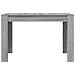 Tavolo Da Pranzo Grigio Sonoma 120x60x76 Cm Legno Multistrato - Foto miniatura 5