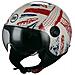Casco Moto E Scooter 801 One Demi-jet Taglia L 59 Cm Inghilterra - Foto miniatura 1