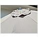Ombrellone A Braccio Laterale 300 Cm Inclinabile Struttura In Alluminio Prestige Beige - Foto miniatura 6