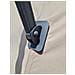 Ombrellone A Braccio Laterale 300 Cm Inclinabile Struttura In Alluminio Prestige Beige - Foto miniatura 7