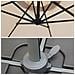 Ombrellone A Braccio Laterale 300 Cm Inclinabile Struttura In Alluminio Prestige Beige - Foto miniatura 4