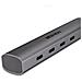 43384 hub di interfaccia USB tipo-C 10000 Mbit /s Grigio - Foto miniatura 4