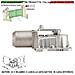 Motore 24 Vdc Tipo Under In Alluminio Pressofuso Ingranaggi In Metallo Ricambio Per Cassa Interrata Sblocco A Chiave D - Foto miniatura 1