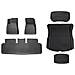Set Di Tappetini Per Tesla Model 3 2023-2024 - Materiale Tpe   Guida A Sinistra - Foto miniatura 2