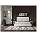 Letto Contenitore Imbottito 200x210  Similpelle Bianco Focus - Foto miniatura 2