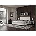 Letto Contenitore Imbottito 200x210  Similpelle Bianco Focus - Foto miniatura 4