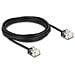 Cavo di rete RJ45 Cat. 6 UTP Ultra Slim da 5 m nero - Foto miniatura 2