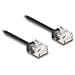 Cavo di rete RJ45 Cat. 6 UTP Ultra Slim da 5 m nero - Foto miniatura 1