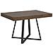 Tavolo allungabile 90x130/390 cm Abbraccio noce gambe antracite - Foto miniatura 1