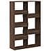 Libreria Rovere Marrone 100x33x155,5 Cm In Legno Multistrato - Foto miniatura 2