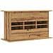Supporto Acquario 101x41x58 cm Multistrato Rovere Artigianale - Foto miniatura 6