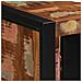 Armadio da bagno Multicolore 55x35x60 cm Legno massello di recupero - Foto miniatura 9