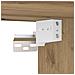 Armadio Vitrine  in Rovere Artigianale 100x8,5x75 cm in Legno Composito - Foto miniatura 8