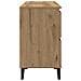 Mobile Lavabo Rovere Artigianale 80x33x60 cm Legno Multistrato - Foto miniatura 6