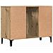 Mobile Lavabo Rovere Artigianale 80x33x60 cm Legno Multistrato - Foto miniatura 7
