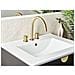 Rubinetteria Per Lavabo Pilcomayo Ottone Oro - Foto miniatura 1