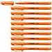 flash - Evidenziatore - Confezione da 10 - Arancio - Foto miniatura 1