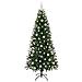 Albero di Natale artificiale con 300 LED Verde 210 cm PE e PVC - Foto miniatura 4