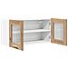 Armadio pensile Riga Rovere Artigiano e Bianco 80 x 31 x 40 cm - Foto miniatura 5