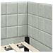 Cornice del letto ad angolo Grigio chiaro 80 cm x 200 cm - Foto miniatura 8