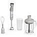 Quickchef+ HB67MB30 frullatore Frullatore ad immersione 1000 W Grigio, Acciaio inox - Foto miniatura 1