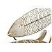 Decorazione In Metallo 3d Pesce 3-multicolore-metallo-142,9x5x61,6 Cm - Foto miniatura 3