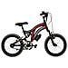 Bici Bimbo Misura 16 Mountain Bike Bambino Mtb 1v Colorado Full Suspension Cl16 Doppia Ammortizzata - 27 Nero Rosso Opaco - Foto miniatura 1