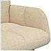 Sofa a Due Posti Crema 115 x 61 x 87 cm Tessuto - Foto miniatura 7
