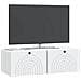 Mobile Porta TV da Muro Bianco 99 x 41 x 30 cm - Foto miniatura 3