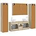 Set di mobili per il bagno 6 pcs Rovere Sonoma - Foto miniatura 9