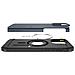 Custodia Con Supporto Per Iphone 16 Pro Max - Grigio Scuro - Foto miniatura 2