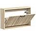 Mobiletto per Scarpe da Muro HOORN 71 x 17 x 43 cm - Foto miniatura 3