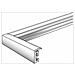 1x10 New Lifestyle 30x40 plastica argento KV040S - Foto miniatura 1