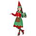 Costume Verde E Rosso Elfo Natalizio Bambina 10 A 12 Anni - Foto miniatura 4