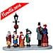 Coro Natalizio - Street Lamp Serenade Cod 63272 Village - Foto miniatura 1
