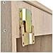 Mobili da Bagno con Lavabo Set 8 pz Beige - Foto miniatura 3