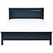 Letto A Doghe In Legno Con Rete Blu Scuro 180 X 200 Cm Olivet - Foto miniatura 20