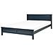 Letto A Doghe In Legno Con Rete Blu Scuro 180 X 200 Cm Olivet - Foto miniatura 13