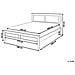 Letto A Doghe In Legno Con Rete Blu Scuro 180 X 200 Cm Olivet - Foto miniatura 15