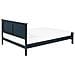 Letto A Doghe In Legno Con Rete Blu Scuro 180 X 200 Cm Olivet - Foto miniatura 16