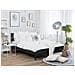 Letto A Doghe In Legno Con Rete Blu Scuro 180 X 200 Cm Olivet - Foto miniatura 26