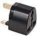 Mce154 Adattatore Corrente Europea Per Presa Presa Inglese Ue-regno Unito, Nero (mce154)  - Foto miniatura 1