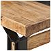 Tavolo Da Pranzo 180x90x76 Cm In Legno Massello Di Mango Grezzo - Foto miniatura 5