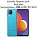 Smart Book Custodia Poket Silicone Flip Cover Case Per Samsung Galaxy A12 -  M12 Blu - Foto miniatura 2