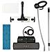 Moppy Premium Con Base Igienizzante Funzionamento Cordless, Funzione Lavaggio, Nero - Foto miniatura 11