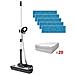 Moppy Premium Con Base Igienizzante Funzionamento Cordless, Funzione Lavaggio, Nero - Foto miniatura 19