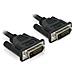 DVI 24+1 Cable 0.5m male / male 0.5m DVI-D DVI-D Nero cavo DVI - Foto miniatura 1